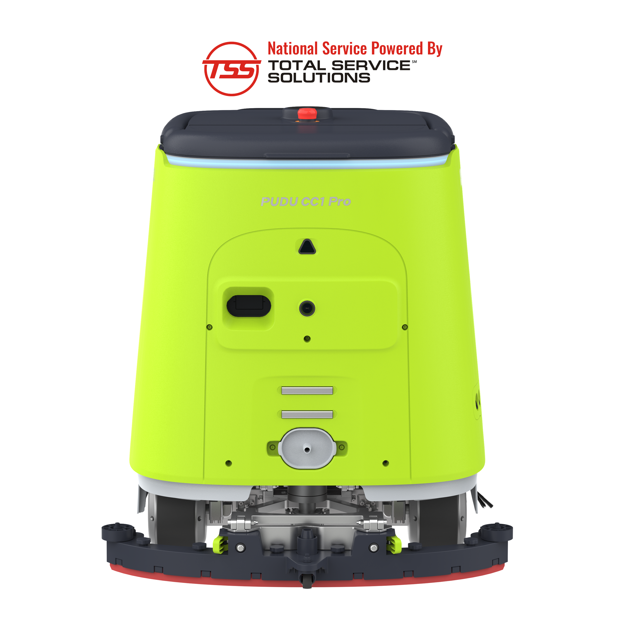 Back view of Pudu CC1 Pro