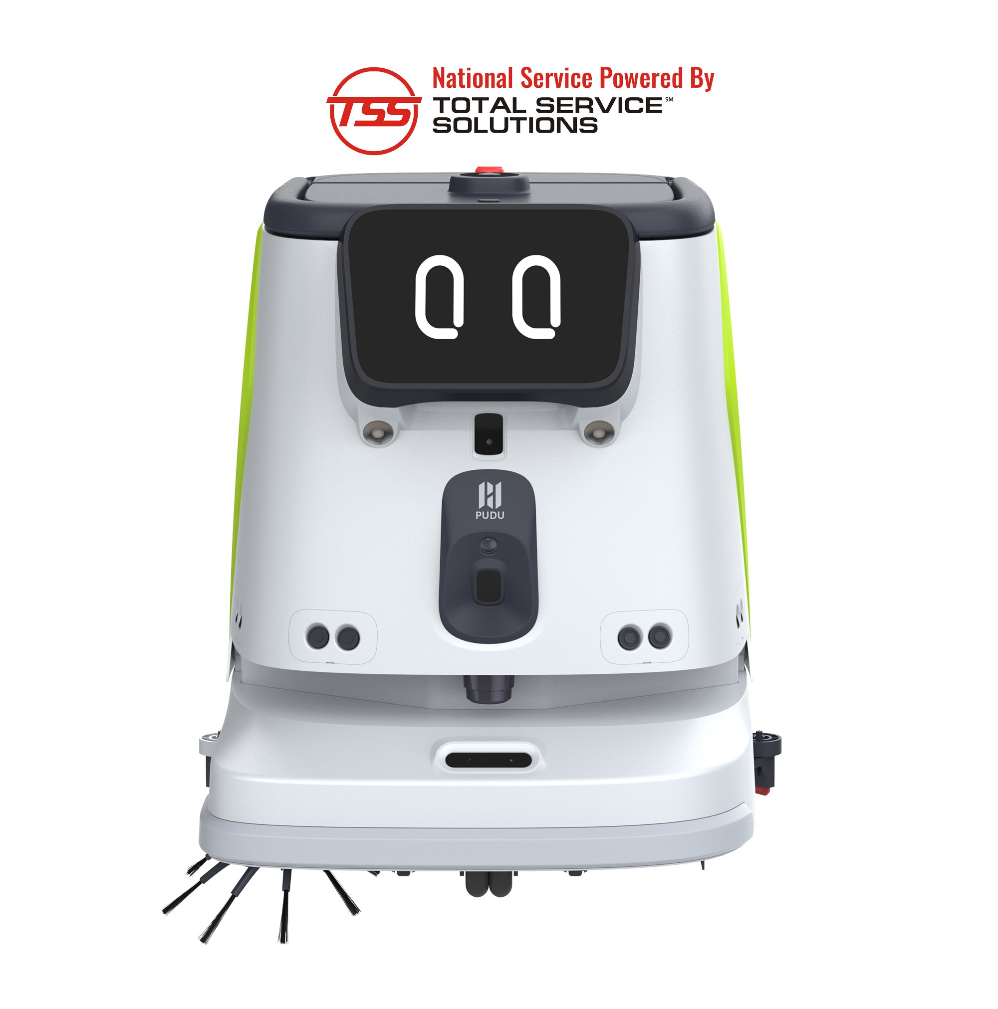 Front view of Pudu CC1 Pro
