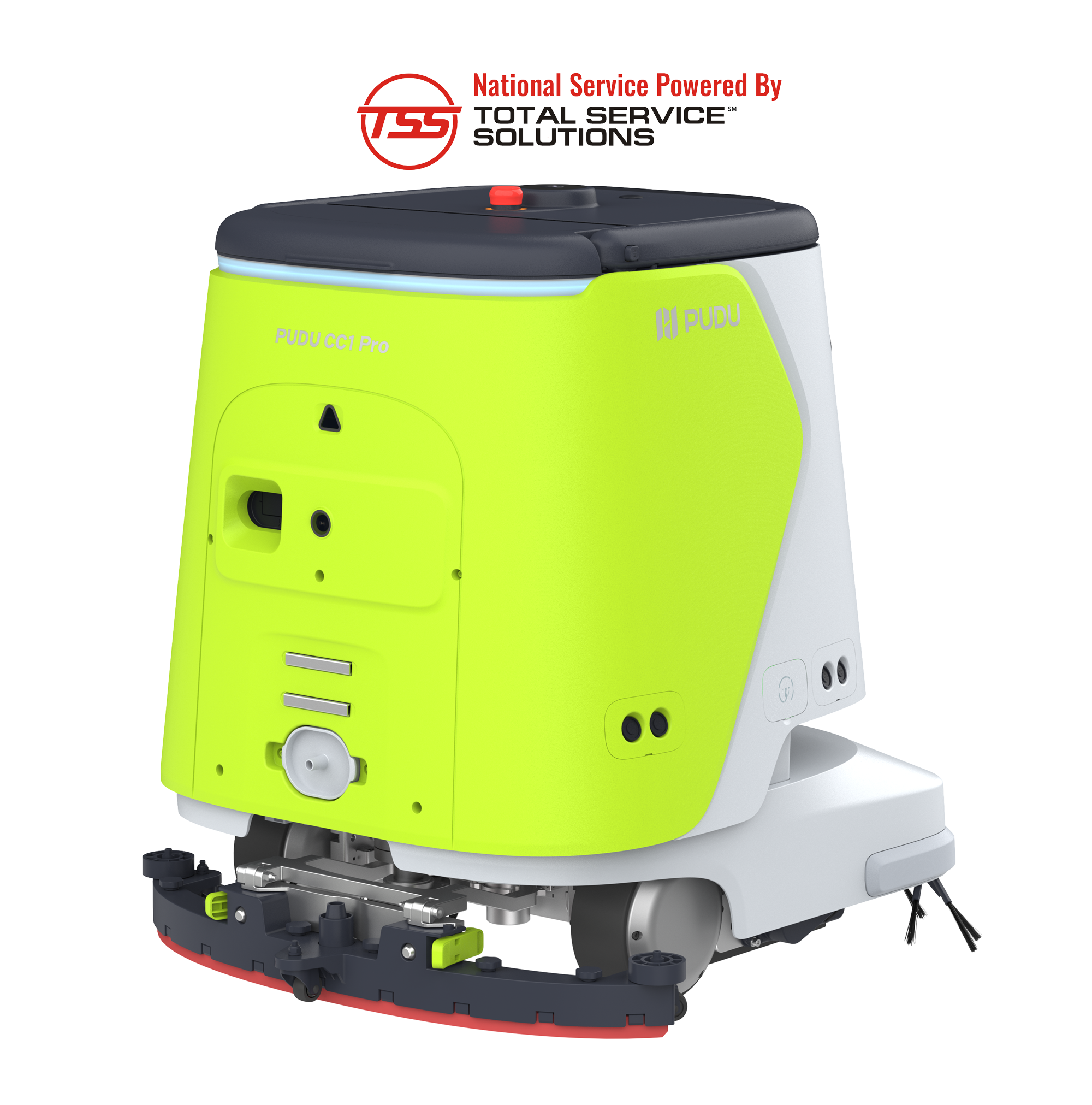 Left view of Pudu CC1 Pro