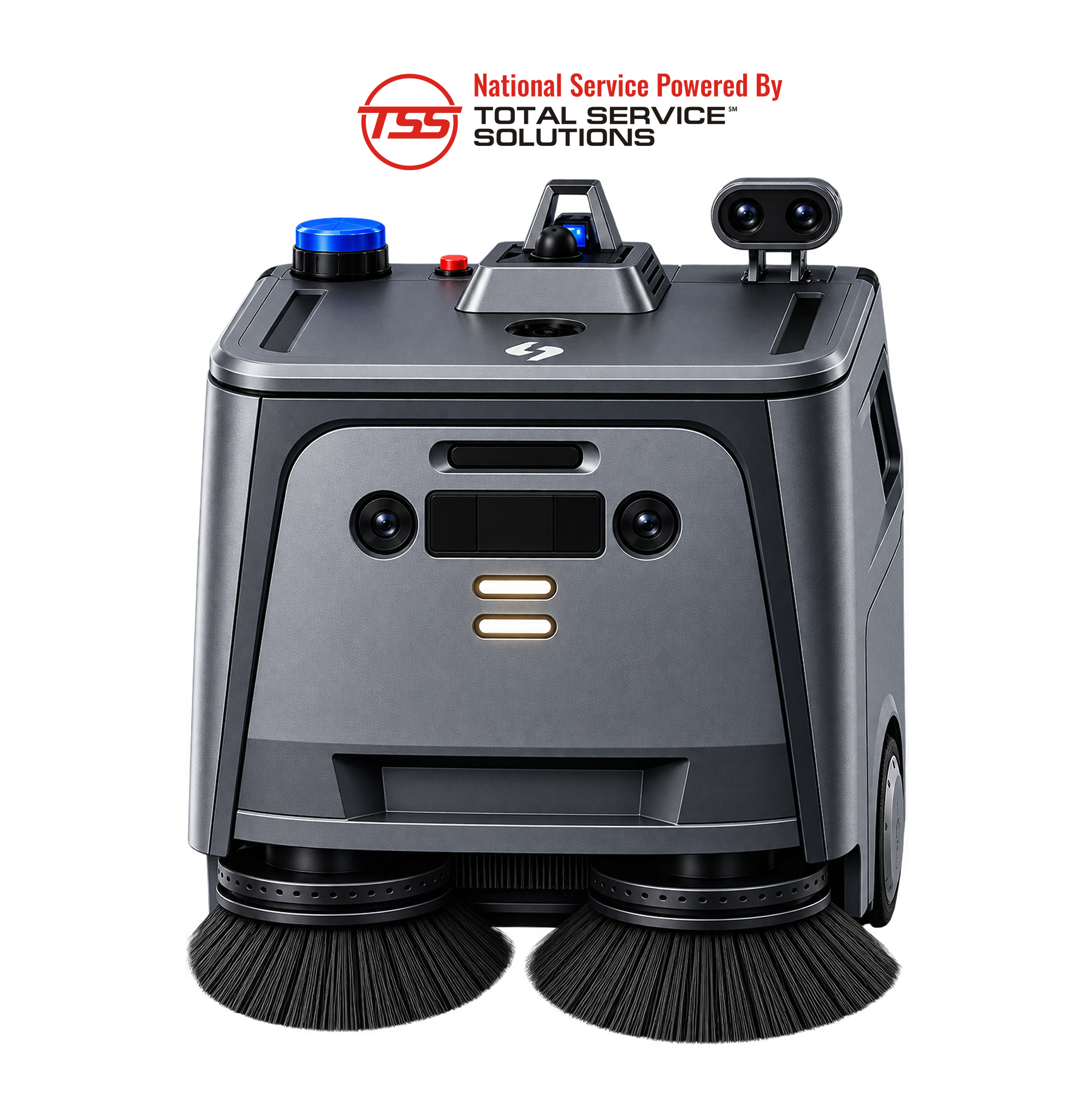 Front view of Pudu CC1 Pro