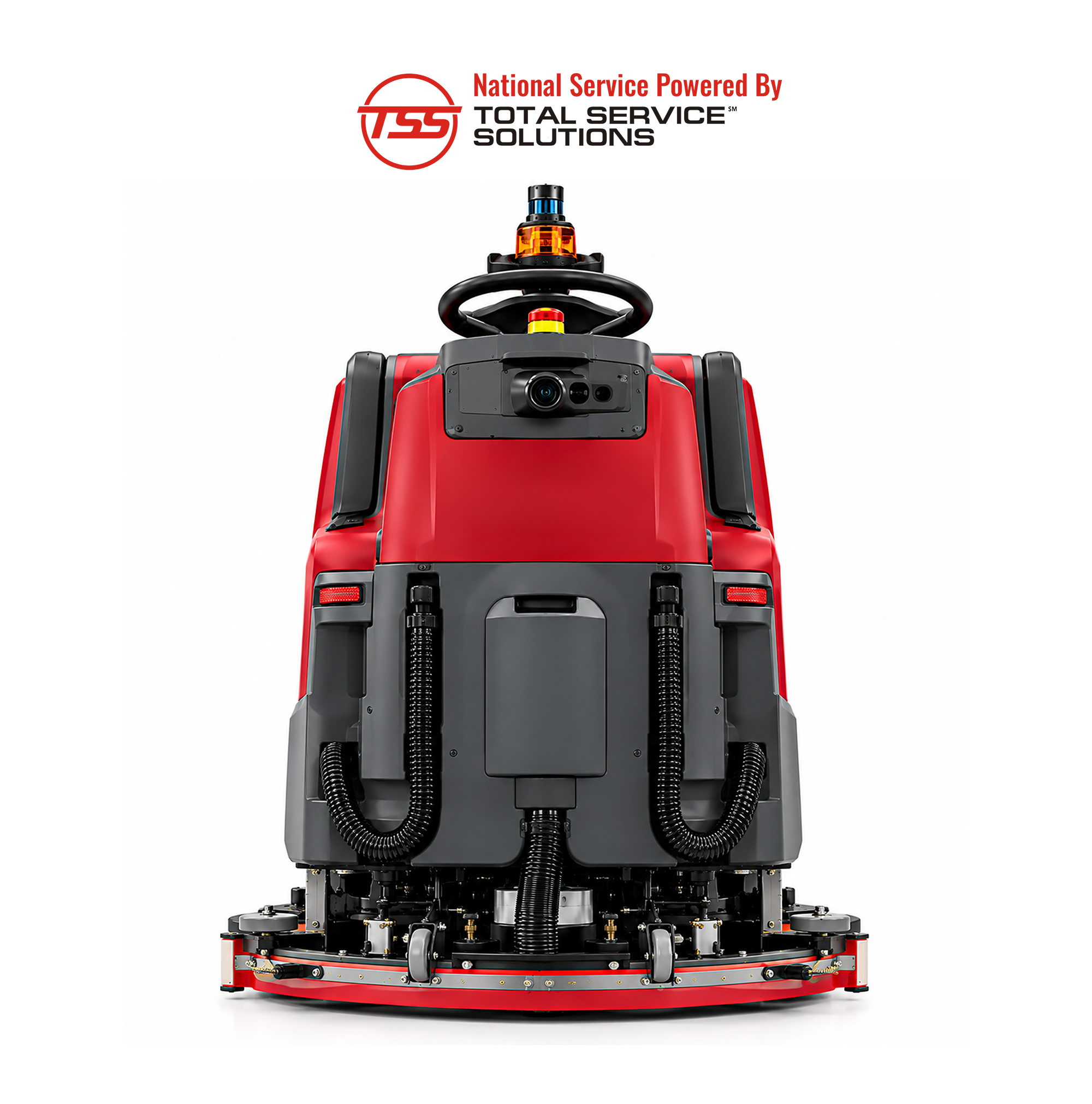 Back view of Pudu CC1 Pro