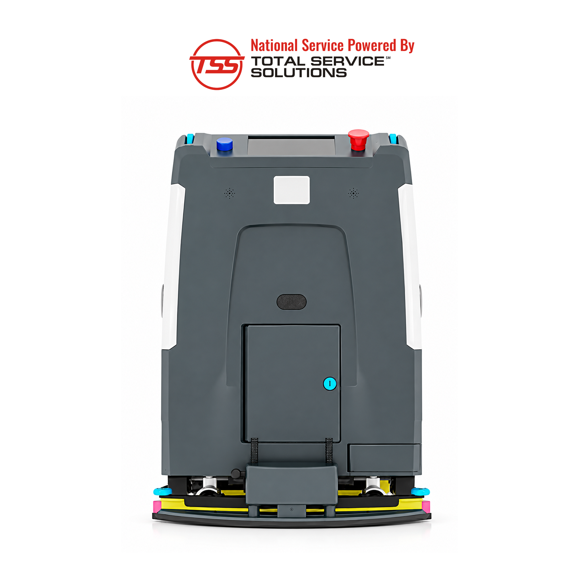 Back view of Pudu CC1 Pro